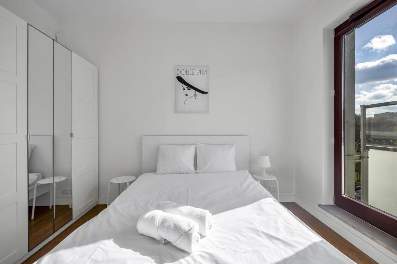 1Br New Apt 20Min Centre Parking Varşovia Exterior foto