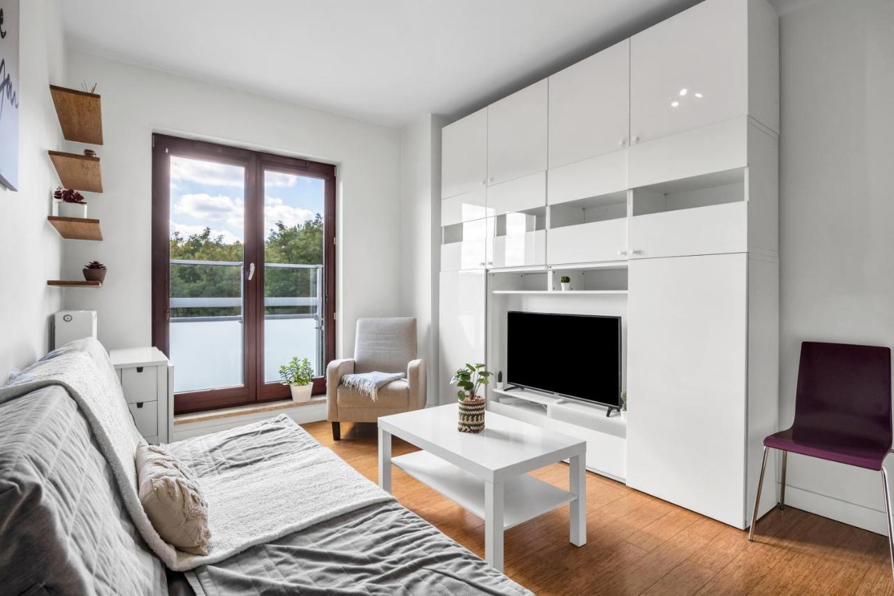 1Br New Apt 20Min Centre Parking Varşovia Exterior foto